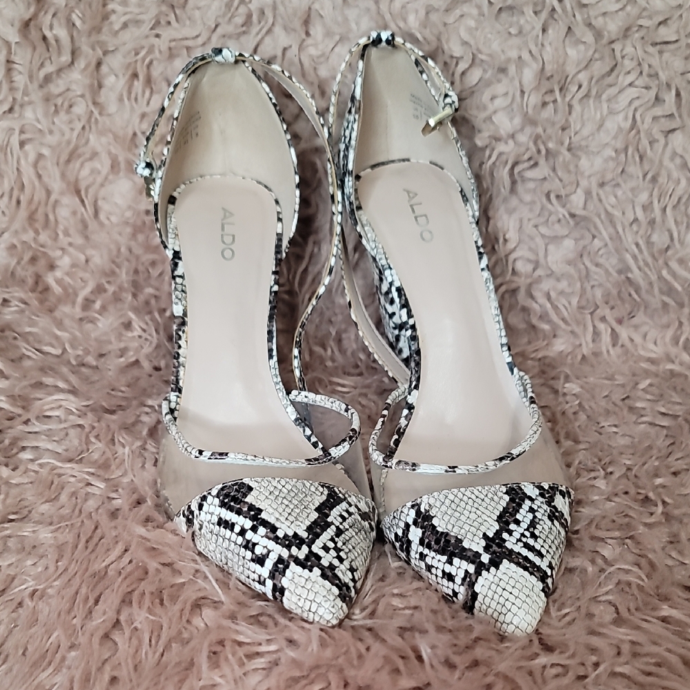 ALDO Women's Snakeskin Pattern Heels